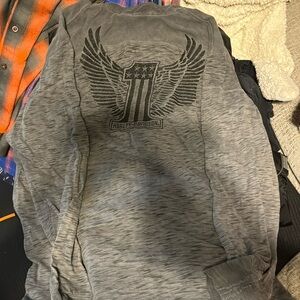 Harley Davidson long sleeve 2xl 5 button shirt